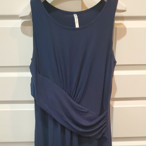 Fabletics dress navy blue sleeveless size large womens‎ - Picture 6 of 7